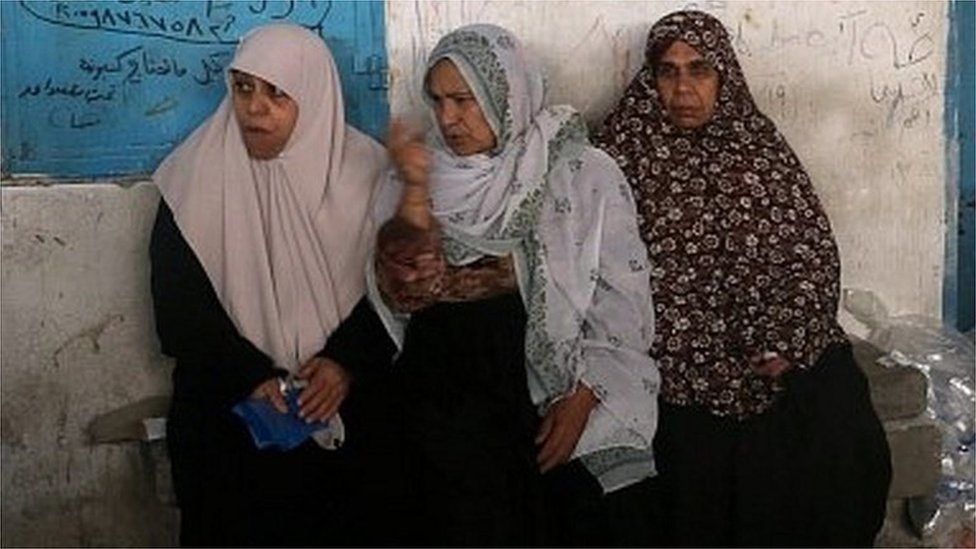 نساء في قطاع غزة