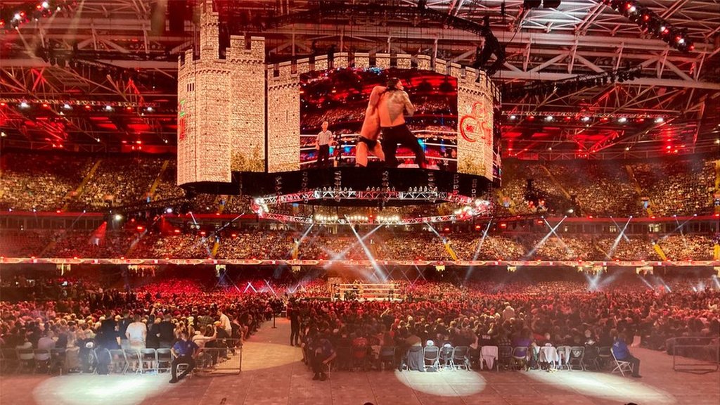 WWE at Principality brings £21.8m to Welsh economy