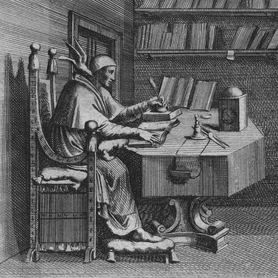 Una ilustración del papa Gregorio I