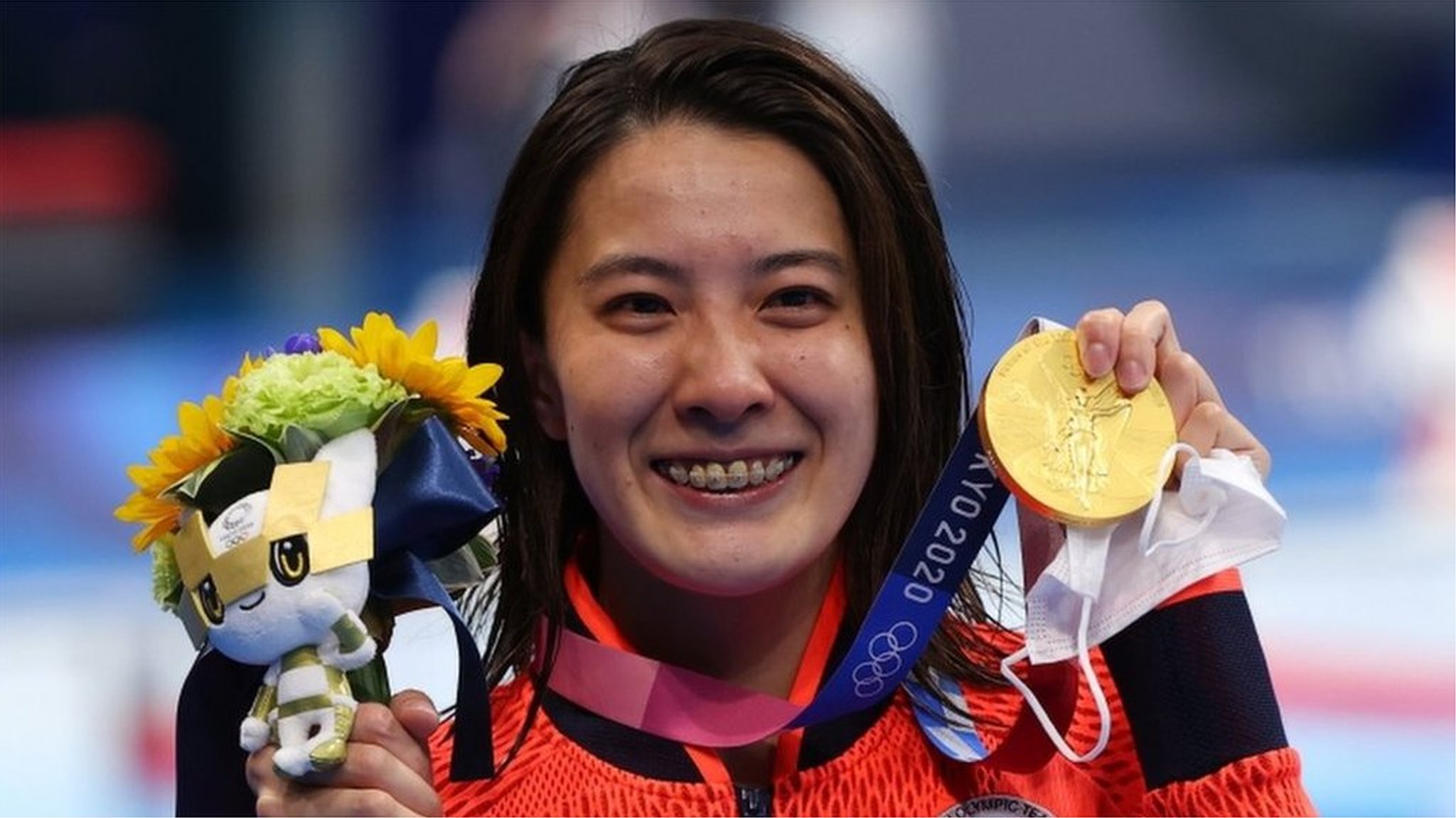 東京五輪】 競泳女子の大橋、金メダル獲得 400M個人メドレー - BBCニュース