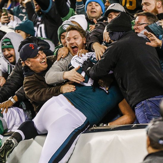 Aficionados de los Eagles