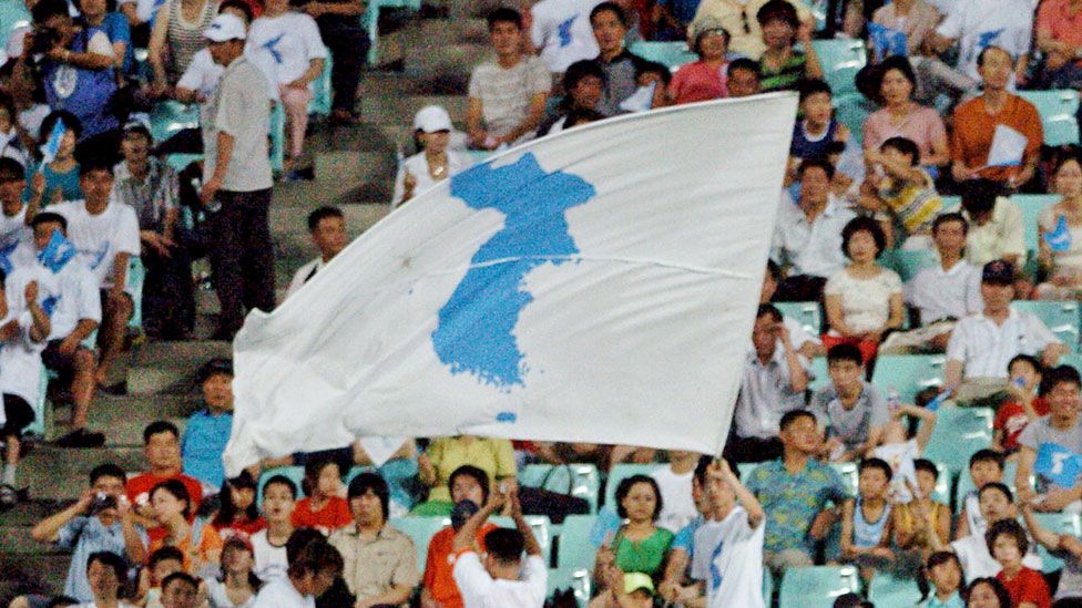 Imagen de la bandera de "Corea unificada"
