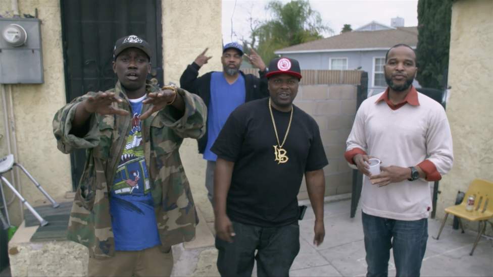 Andre Johnson con amigos