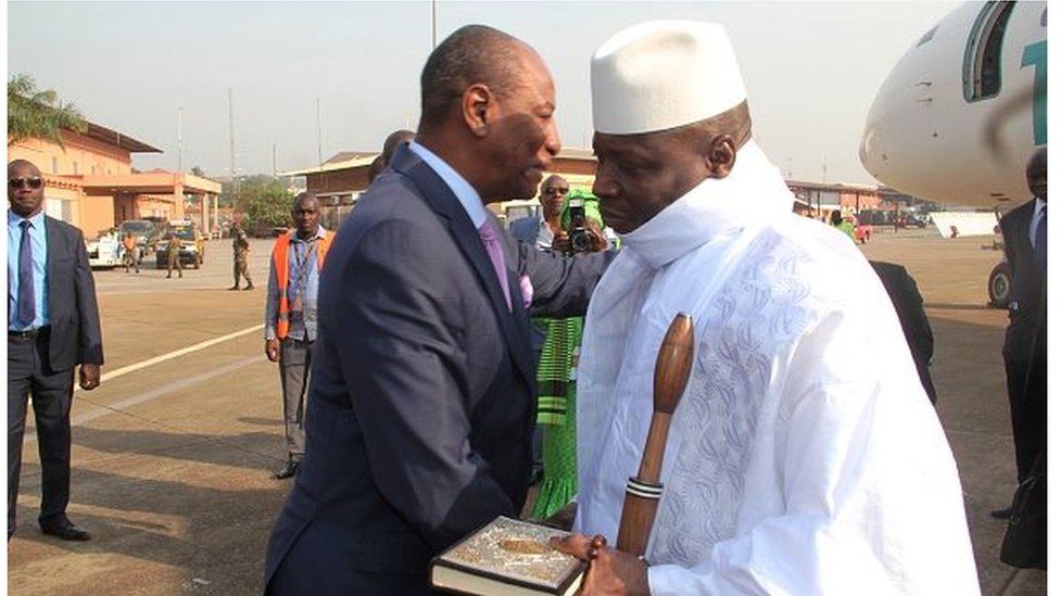 Gambie : Jammeh accepte de quitter le pouvoir