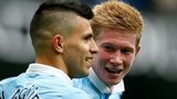 Sergio Aguero and Kevin De Bruyne
