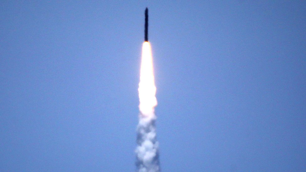 Ensayo con interceptador de misiles