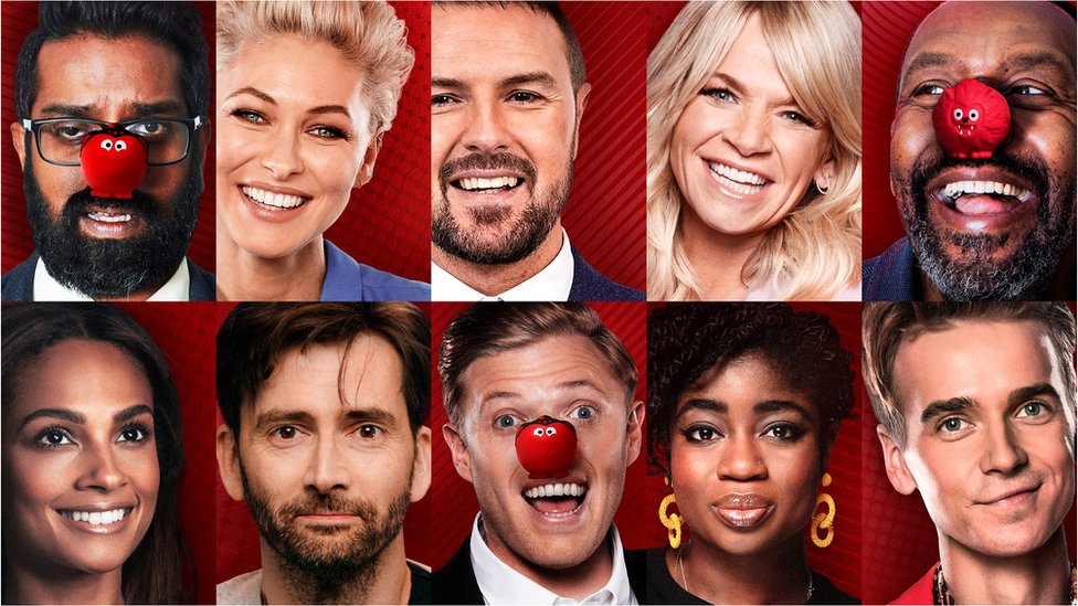 Comic Relief 2019: Stars line up for Red Nose Day on BBC TV