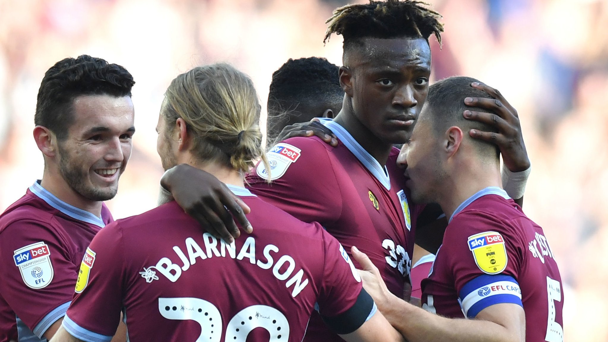 Aston Villa 1-0 Swansea City: Tammy Abraham nets as Dean Smith makes winning start