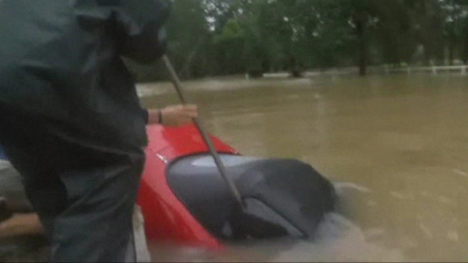 Must watch: Dramatic Louisiana flood rescue from sinking car