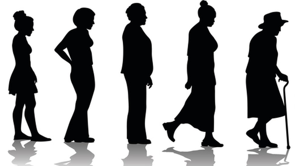 Women shadows of many ages