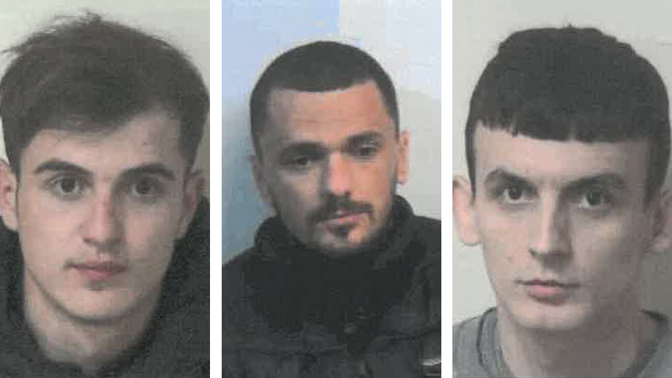 Images released of men who fled immigration centre