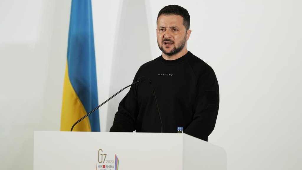 ゼレンスキー大統領記念 (2023年)  G7広島サミット】ゼレンスキー大統領、平和記念公園を訪問（2023