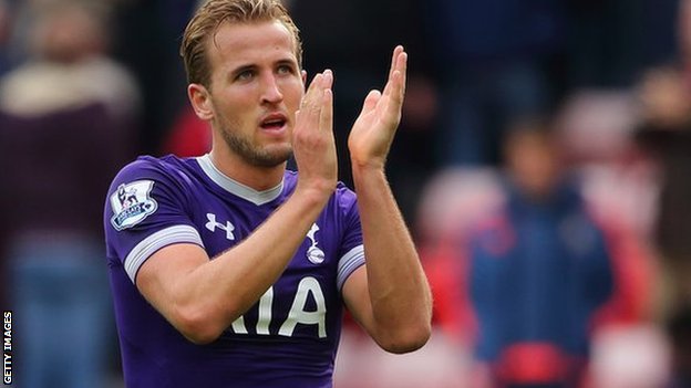 Tottenham striker Harry Kane