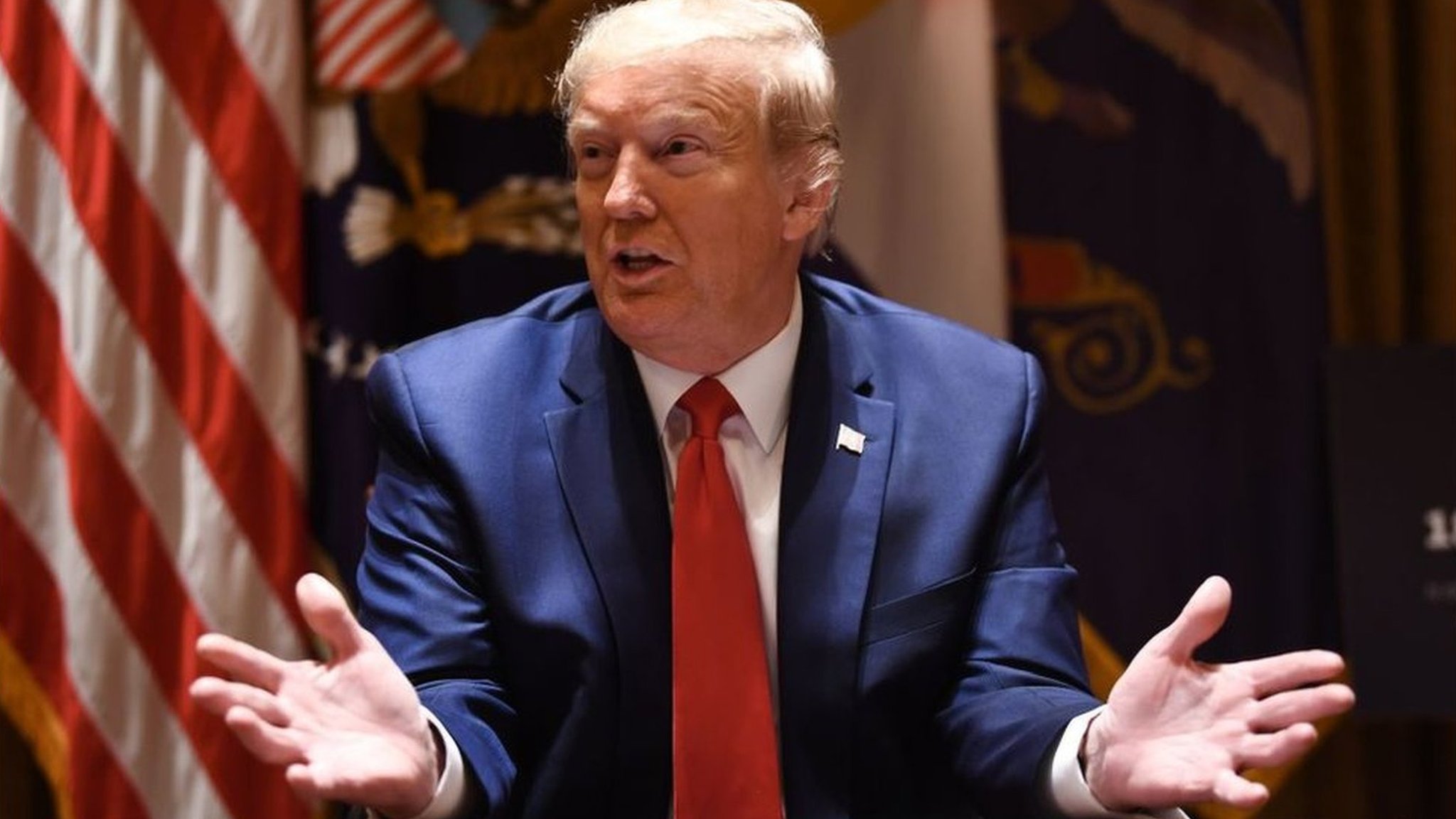 トランプ氏、3カ月ぶり選挙集会も会場に空席目立つ 直前には陣営