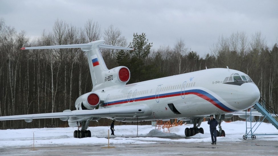 الطائرة توبولوف 154