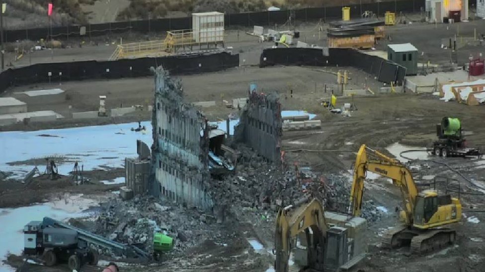 Tanque en Hanford Site (Foto: cortesía Hanford Site)