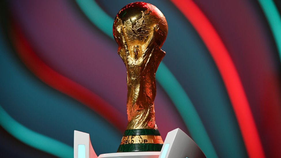 Trofeo copa del mundo réplica mundial de fútbol