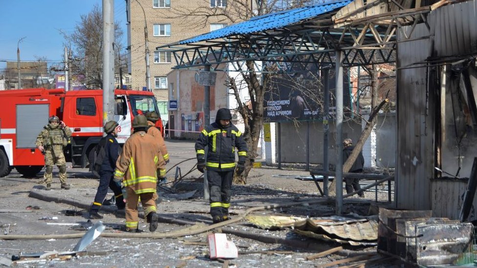 Oslobođenje Rusija i Ukrajina Ruski raketni napadi širom Ukrajine