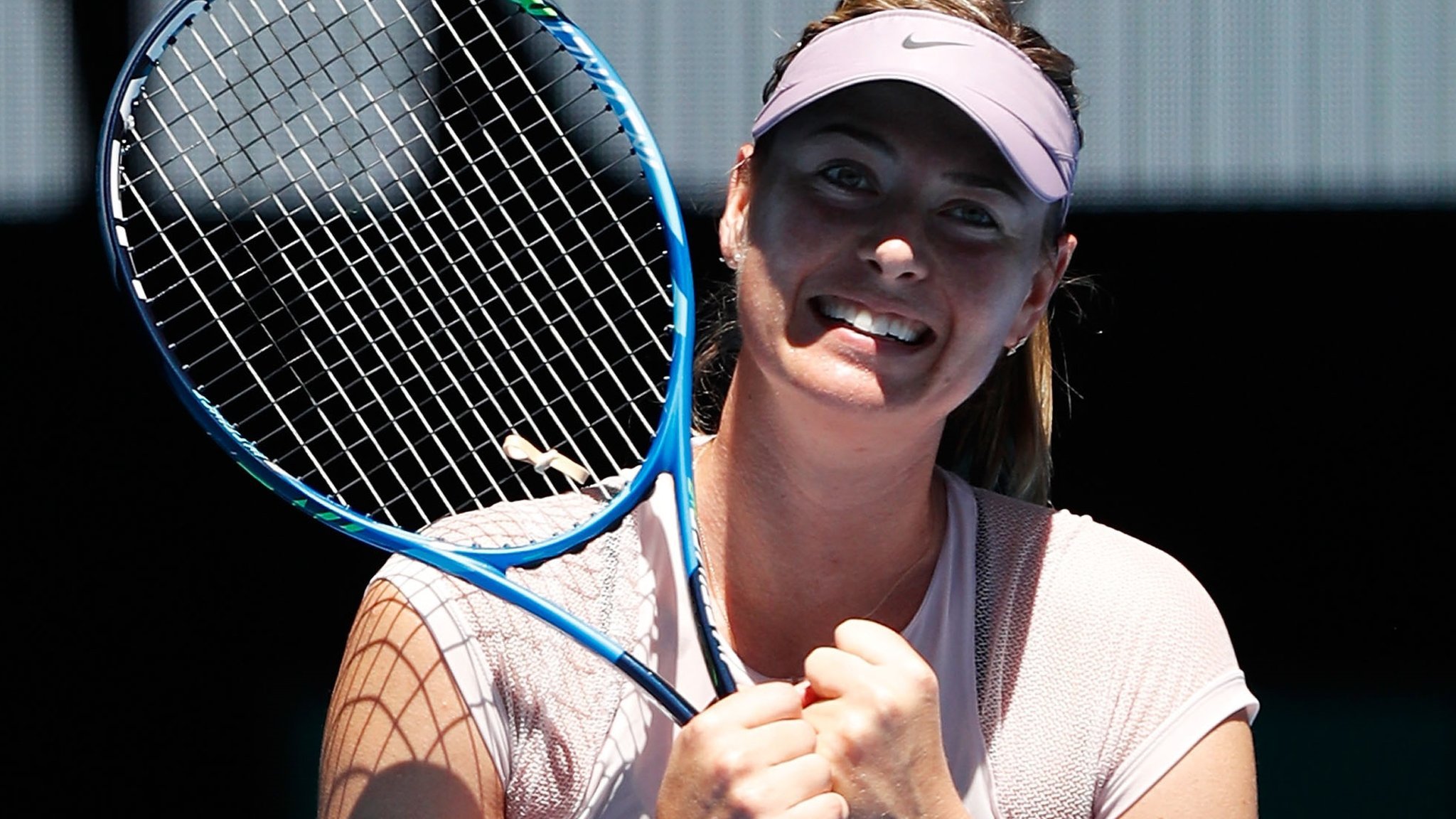 Australian Open 2018: Maria Sharapova sees off Anastasija Sevastova in second round