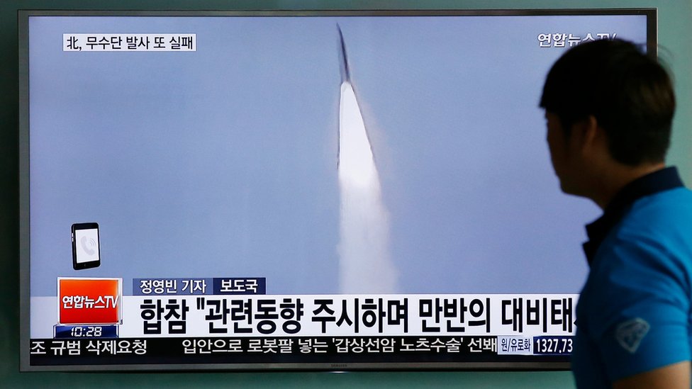 North Korea 'tests submarine-launched ballistic missile'
