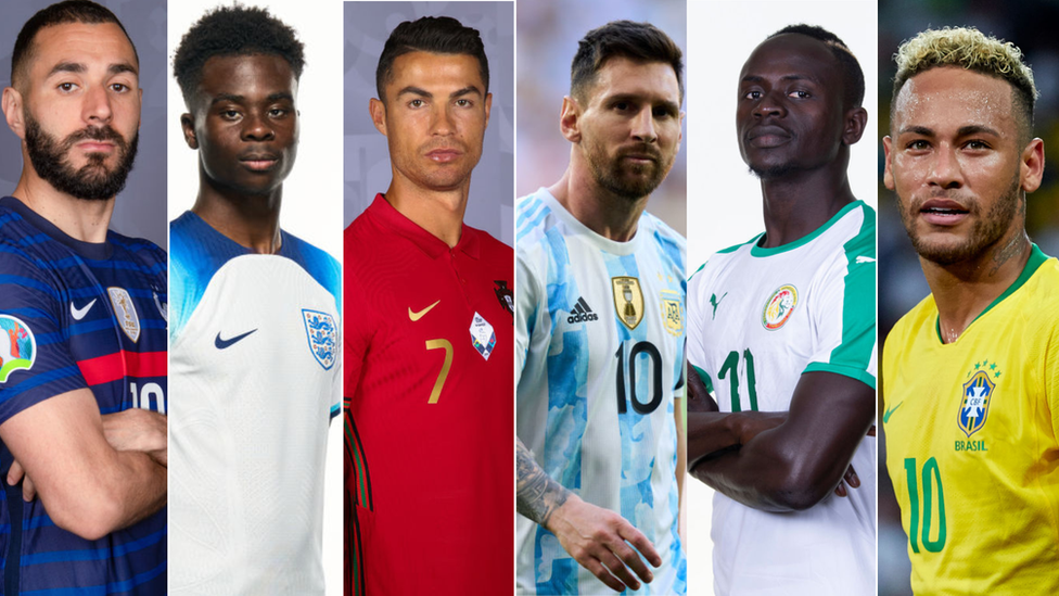 World Cup 2022 squad: Ronaldo, Messi, Jesus, Ghana Black Stars squad and  list of players wey dey go Fifa World Cup Qatar 2022 - BBC News Pidgin