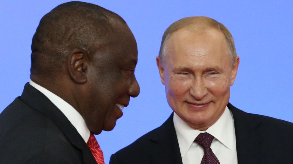 プーチンです。 プーチン氏逮捕は「ロシアへの宣戦布告」と南ア大統領 BRICS
