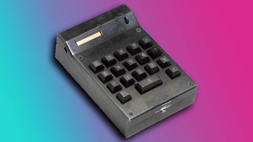 World s First Handheld Calculator Up For Grabs CBBC Newsround