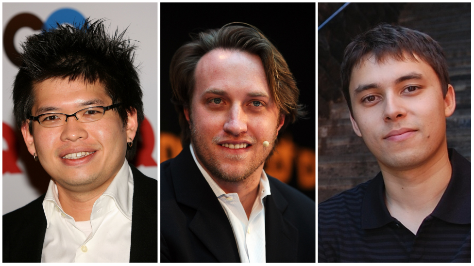 Steve Chen, Chad Hurley and Jawed Karim

Facebook, Instagram, YouTube -MOST POPULAR?
