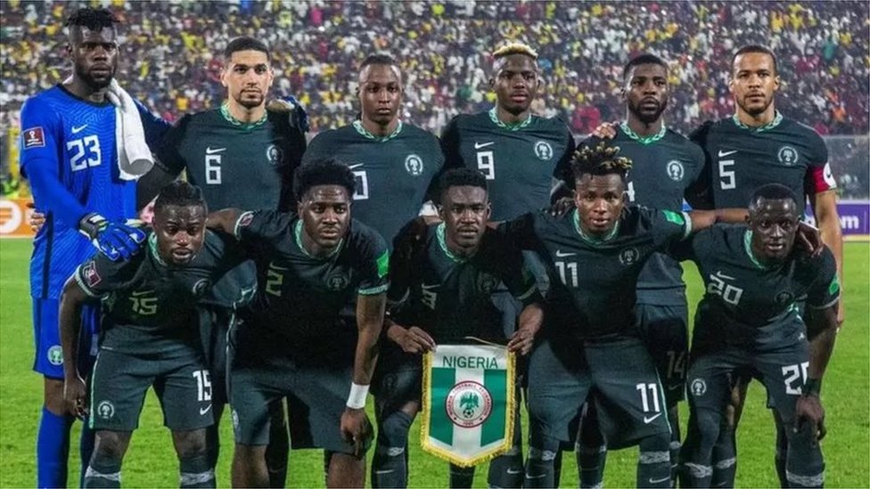 Super Eagles: See foto dem of di Nigeria World Cup jersey wey everybodi dey  talk about - BBC News Pidgin