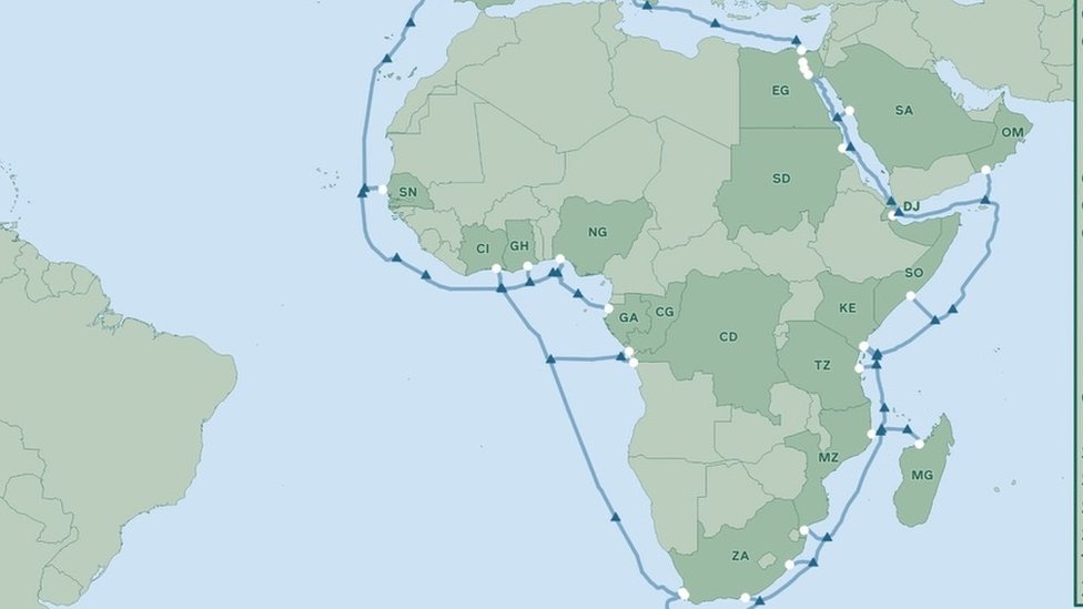 En RDC, comment la rupture d'un câble sous-marin ralentit Internet