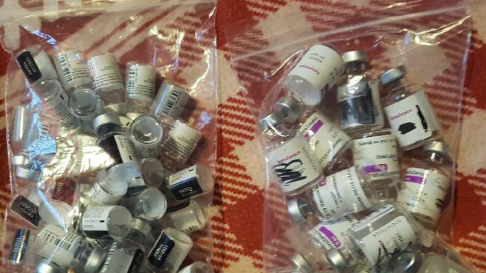 Man stole empty Covid jab vials to sell on eBay