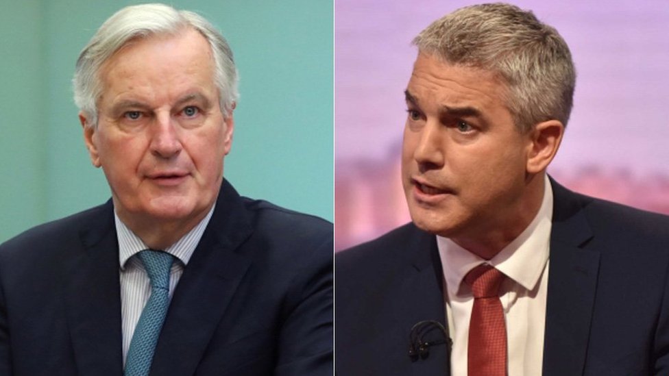 Brexit secretary accuses EU of trying to 'rerun old arguments'