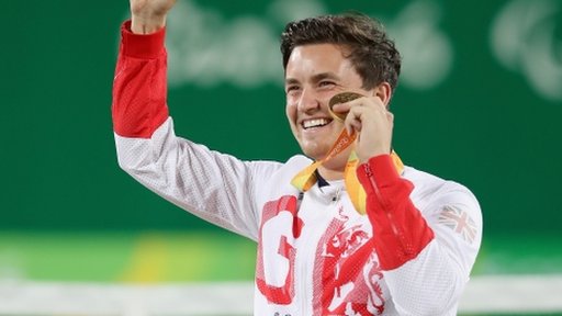 Paralympics 2016: Gordon Reid says Andy Murray inspired him to win in Rio