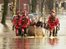 VIDEO: Boats and dinghies rescue flood stranded