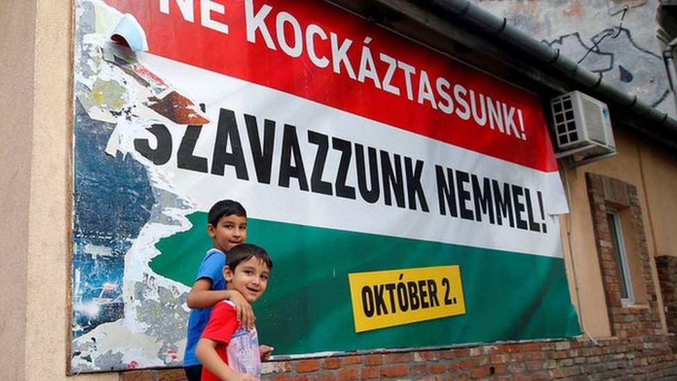 Hungary holds referendum on EU migrant plan