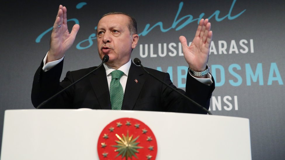 خطاب أردوغان في القصر الجمهوري أكثر خطاباته حدة بشأن الاستفتاء