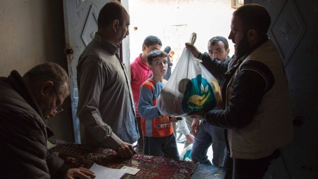 قالت الأمم المتحدة إن إمدادات الغذاء في حلب توشك على النفاد