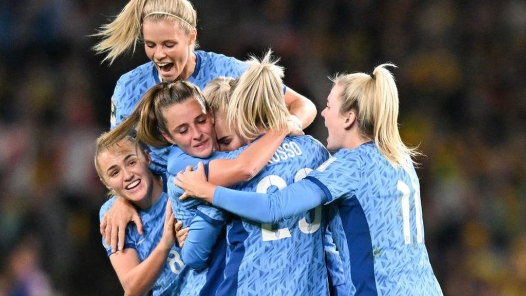 2023年サッカー女子W杯】 イングランド、初の決勝進出