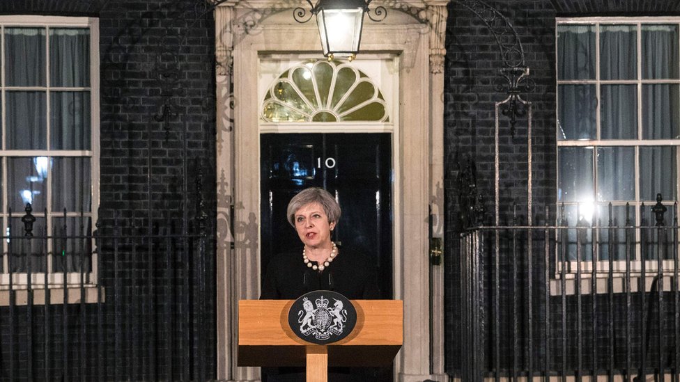 Theresa May, London, Inggris