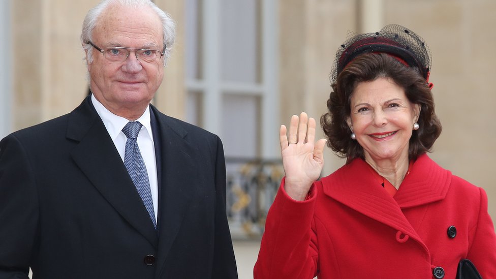 King Carl Gustav and Queen Silvia Of Sweden