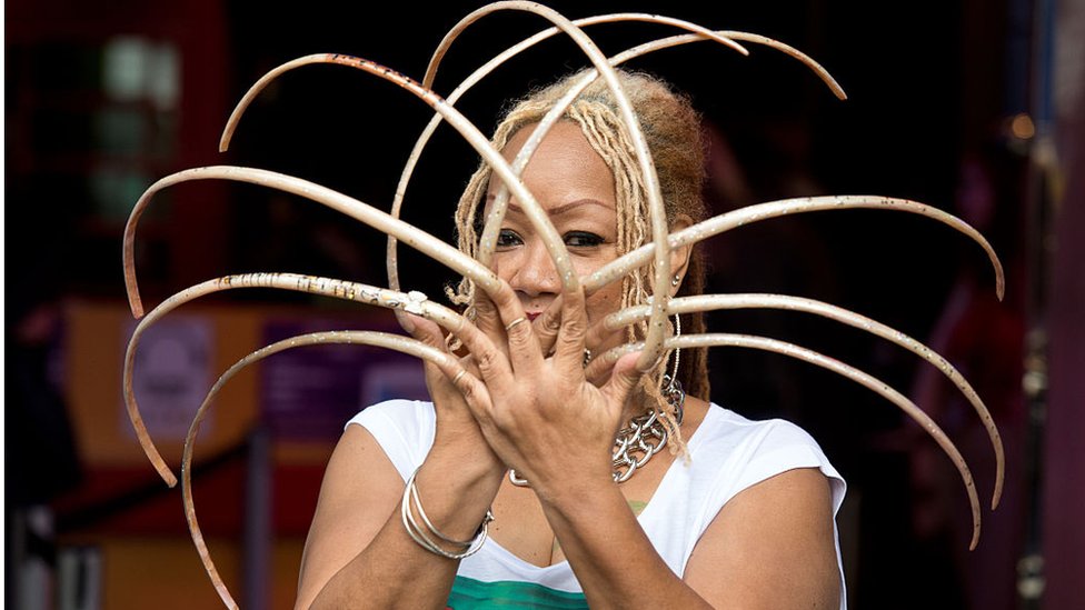 Guinness World Records 2022: Ivory Coast Laetitia Ky break record of  fastest skip wit hair - BBC News Pidgin