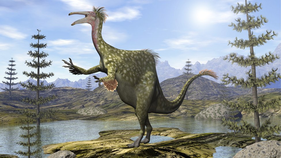 Huge Ostrich-like Dinosaurs Once Roamed North America, Says New Study ...