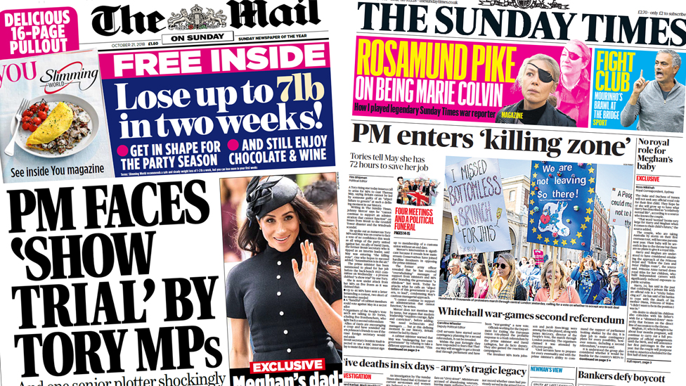 The Papers: PM in 'killing zone' ahead of 'show trial'