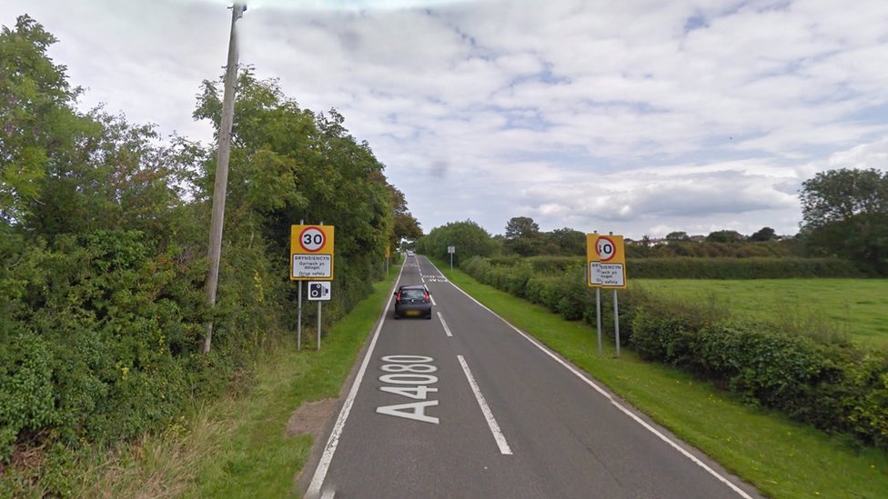 Woman killed and three injured in Anglesey crash