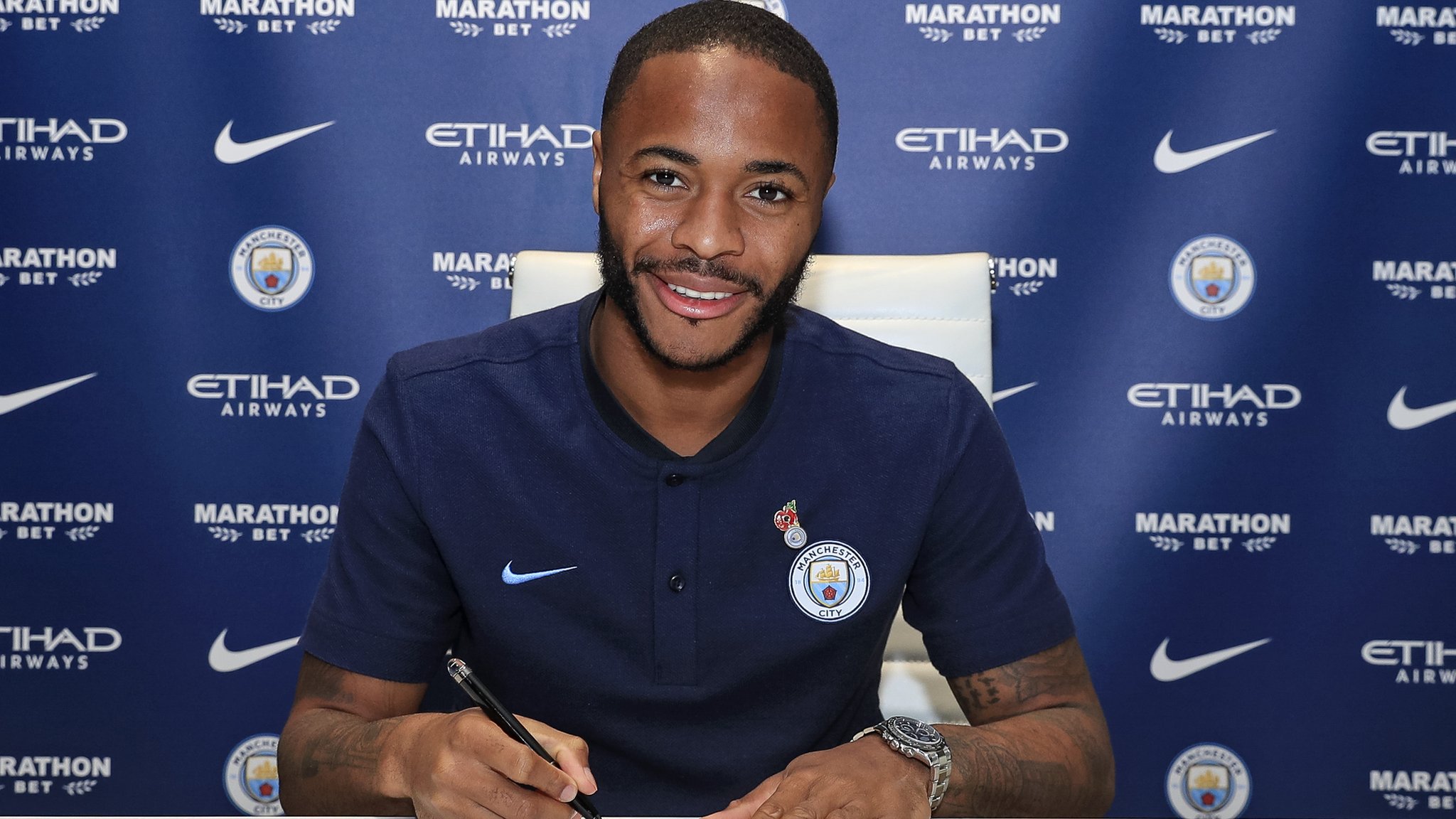 Sterling signs new Man City deal worth up to £300,000 a week