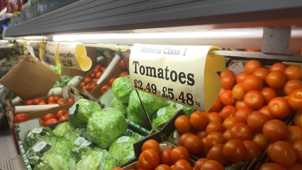 price increase falls but food prices at record high
