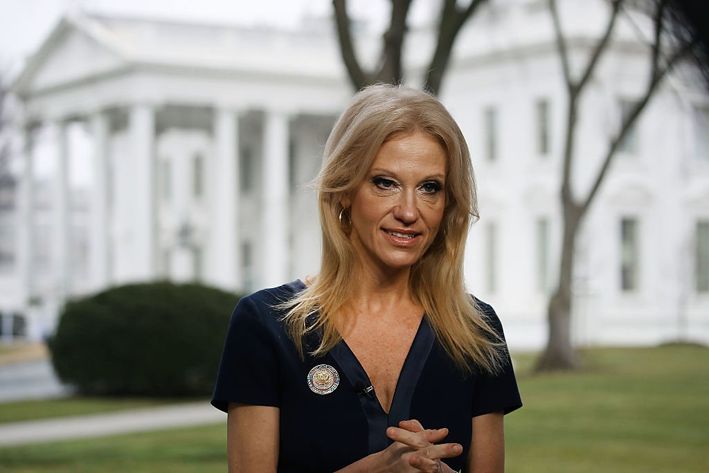 Kellyanne Conway en la Casa Blanca