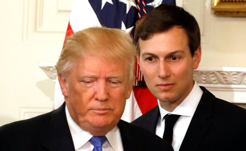 Donald Trump y Jared Kushner