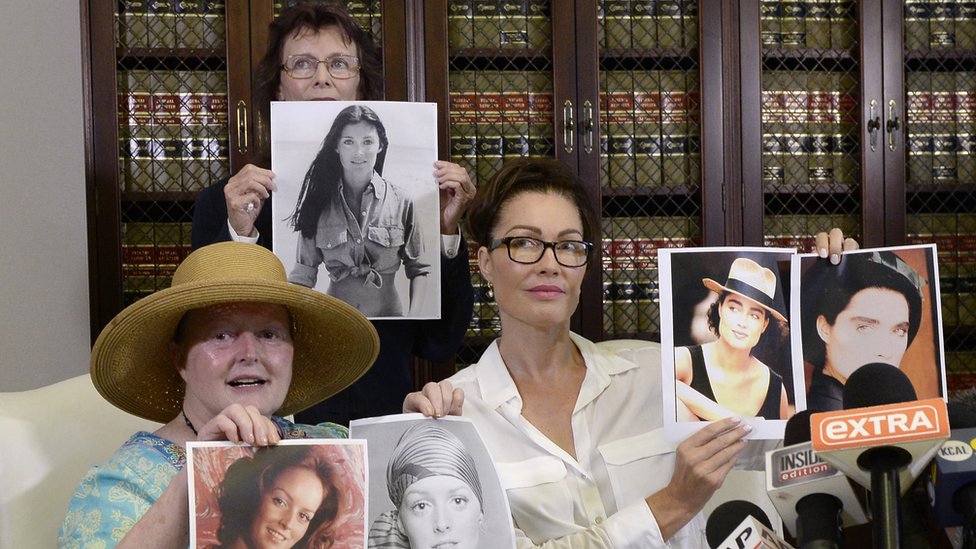 Tres de las mujeres que acusaron a Bill Cosby de abuso