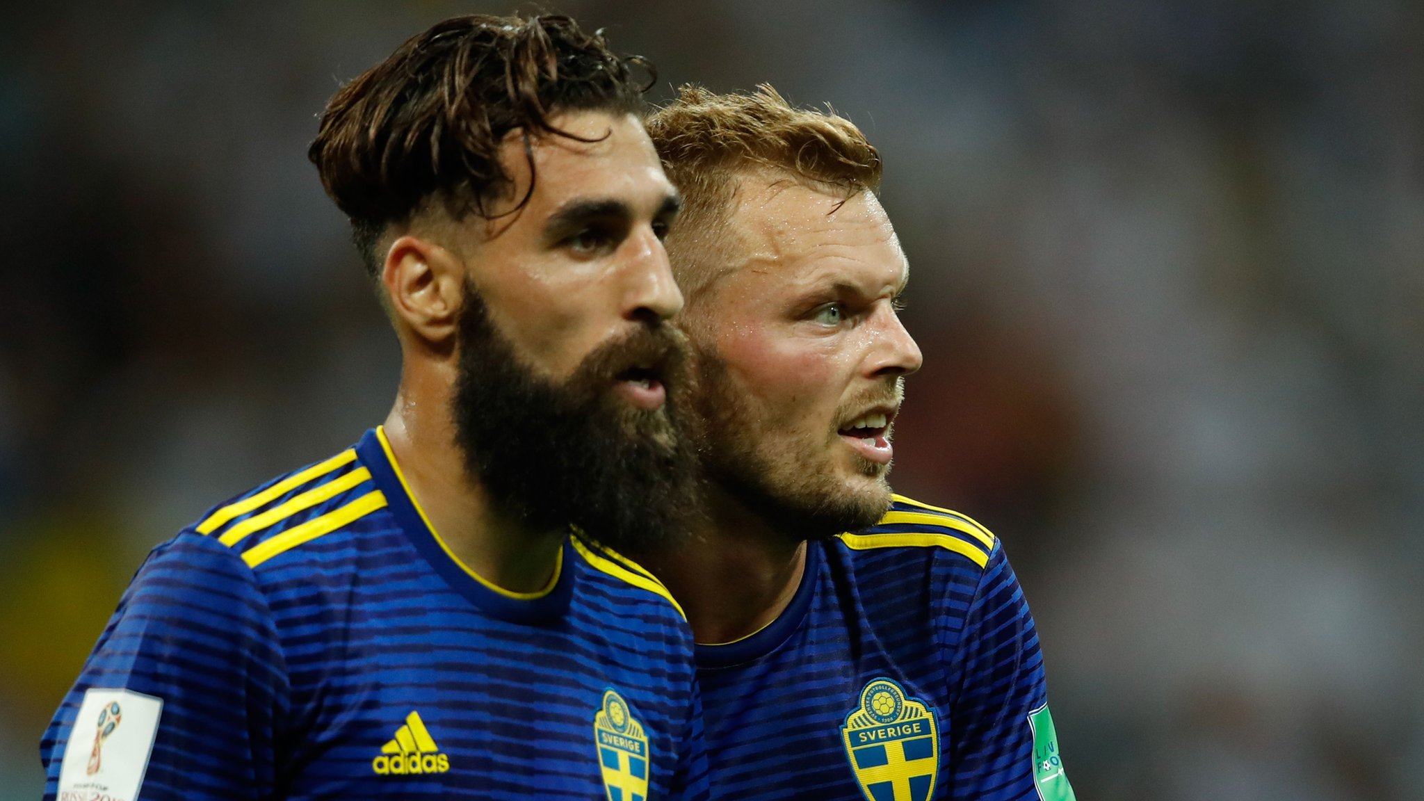 World Cup 2018: Sweden's Jimmy Durmaz defended by team-mates after racial abuse